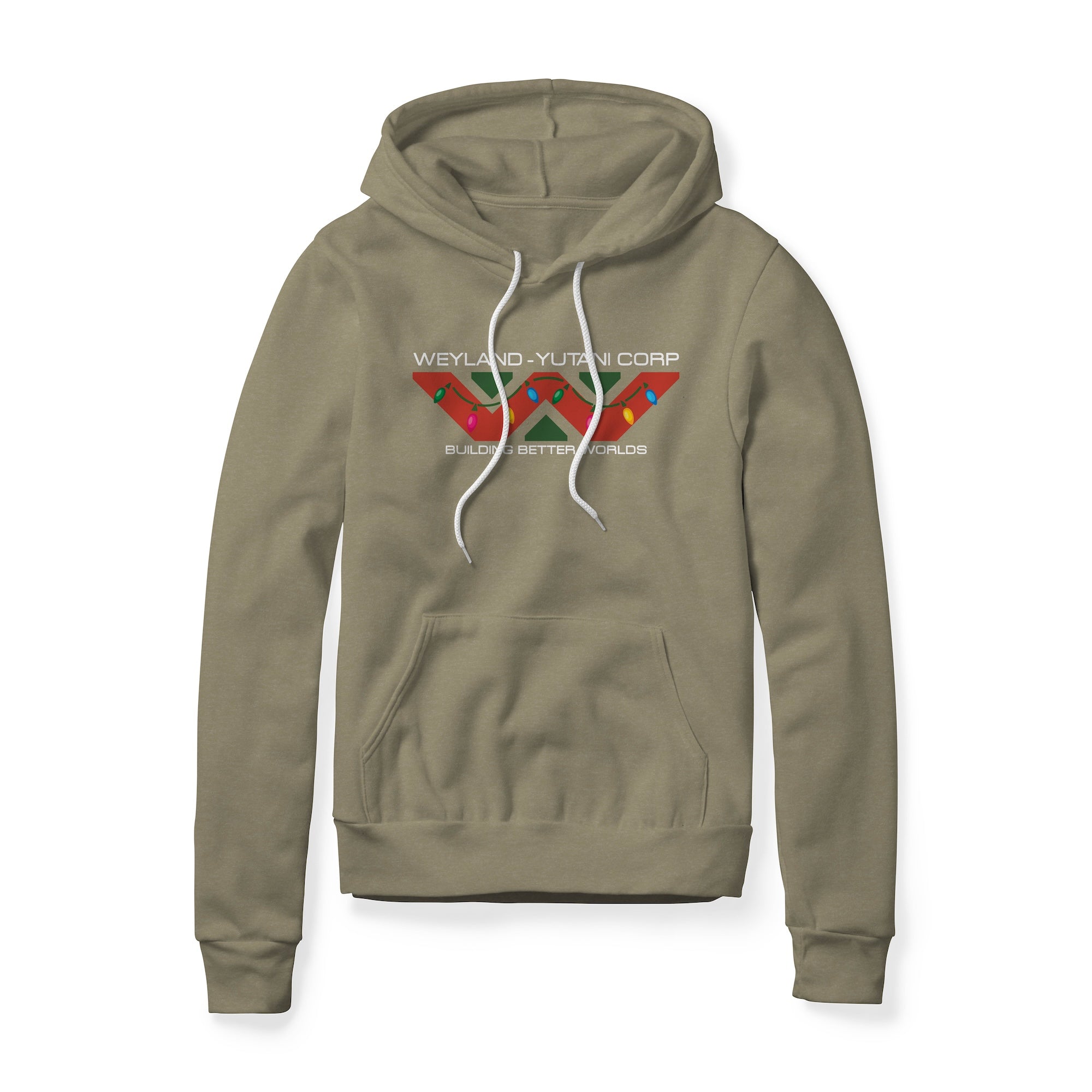 Weyland-Yutani Logo (Christmas Edition) : Alien Movie, Fleece Hoodie