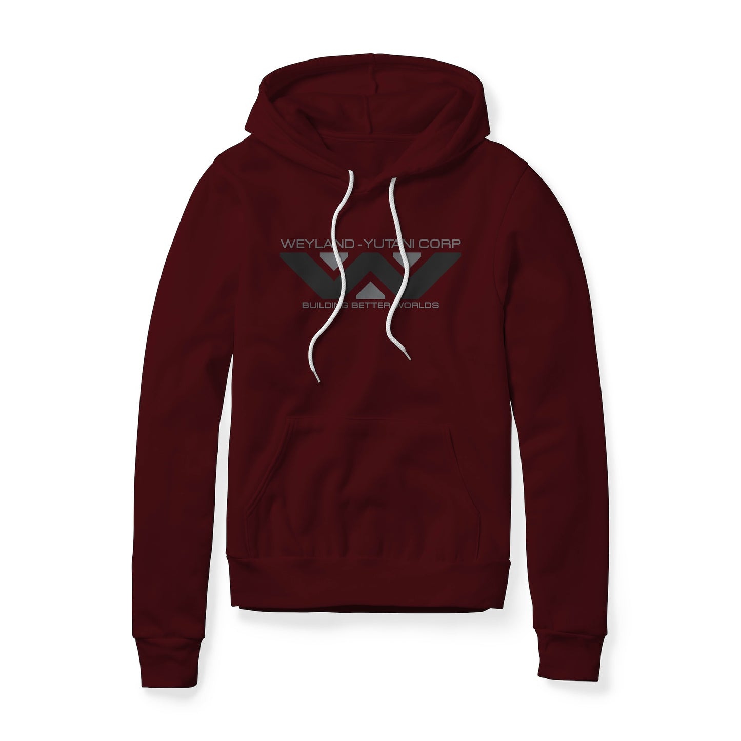 Weyland-Yutani Logo (Black Edition) : Alien Movie, Fleece Hoodie
