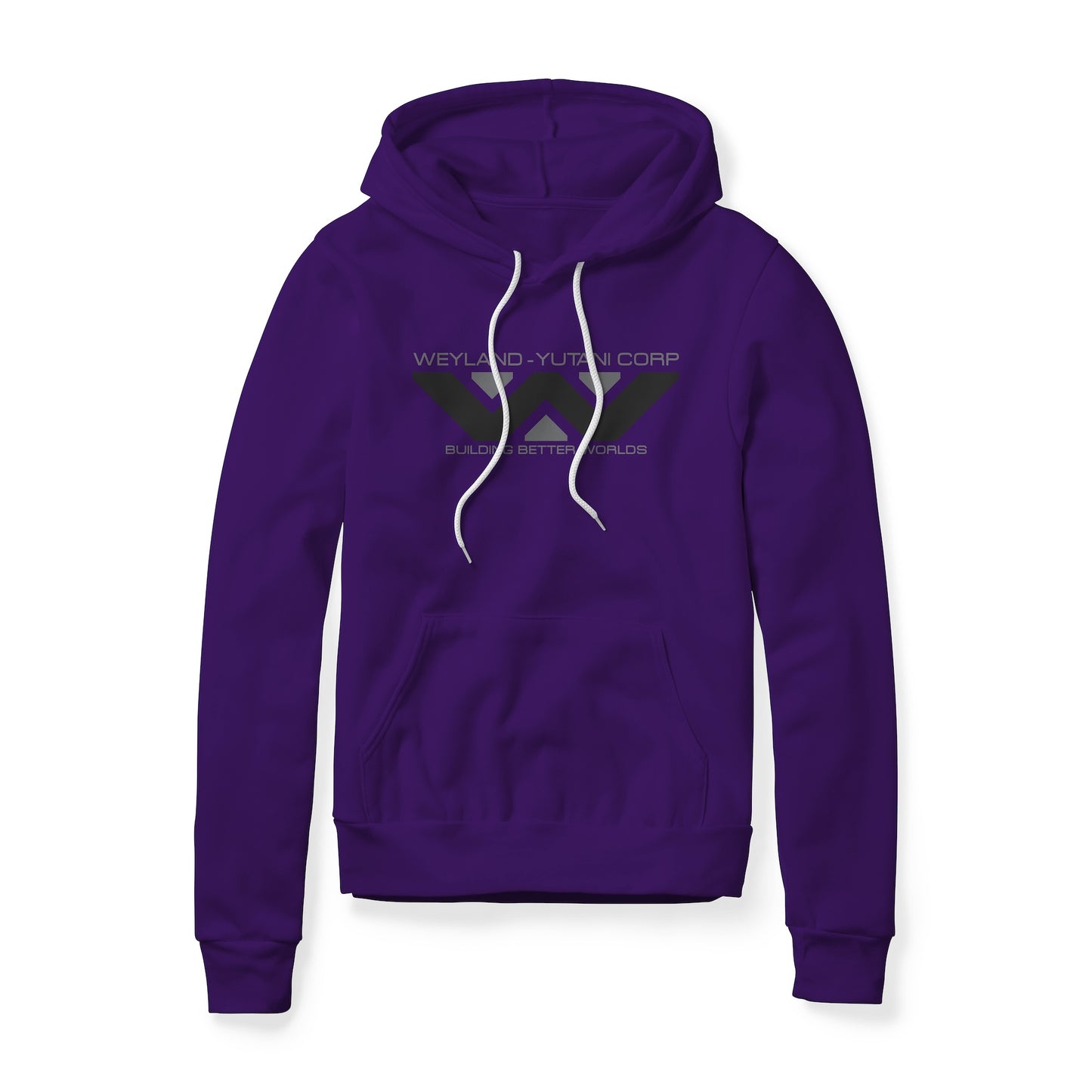 Weyland-Yutani Logo (Black Edition) : Alien Movie, Fleece Hoodie