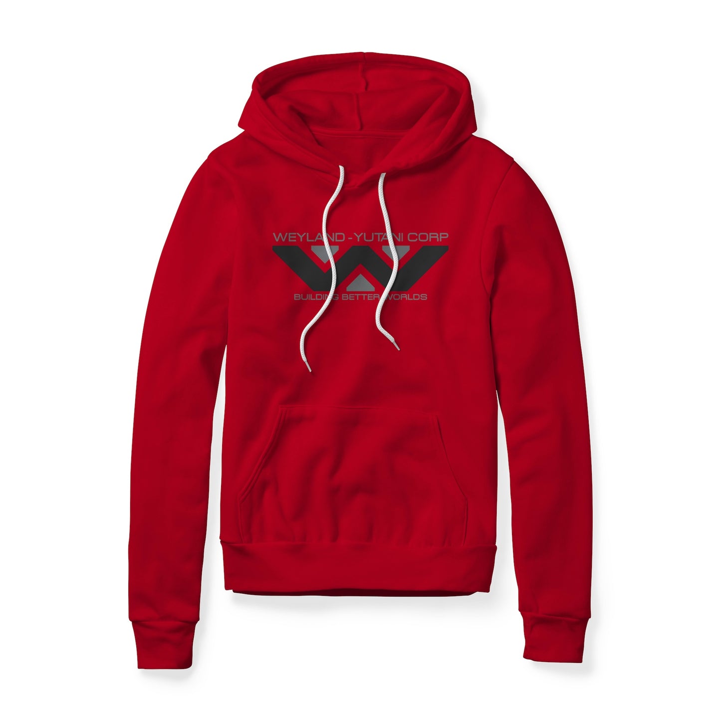 Weyland-Yutani Logo (Black Edition) : Alien Movie, Fleece Hoodie