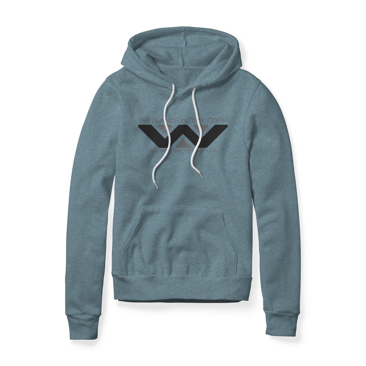 Weyland-Yutani Logo (Black Edition) : Alien Movie, Fleece Hoodie