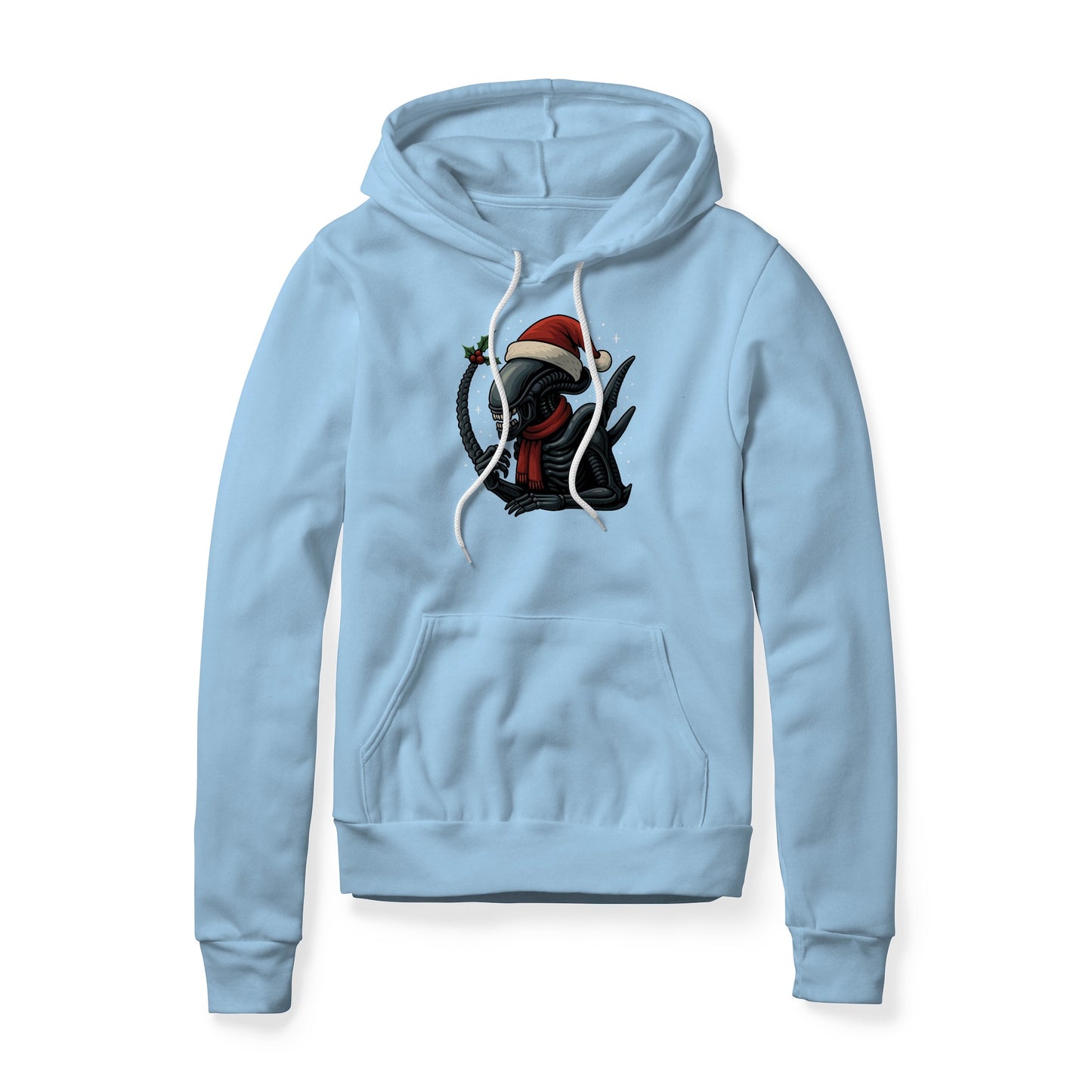 Xenomorph (Christmas Edition) : Alien Movie, Fleece Hoodie