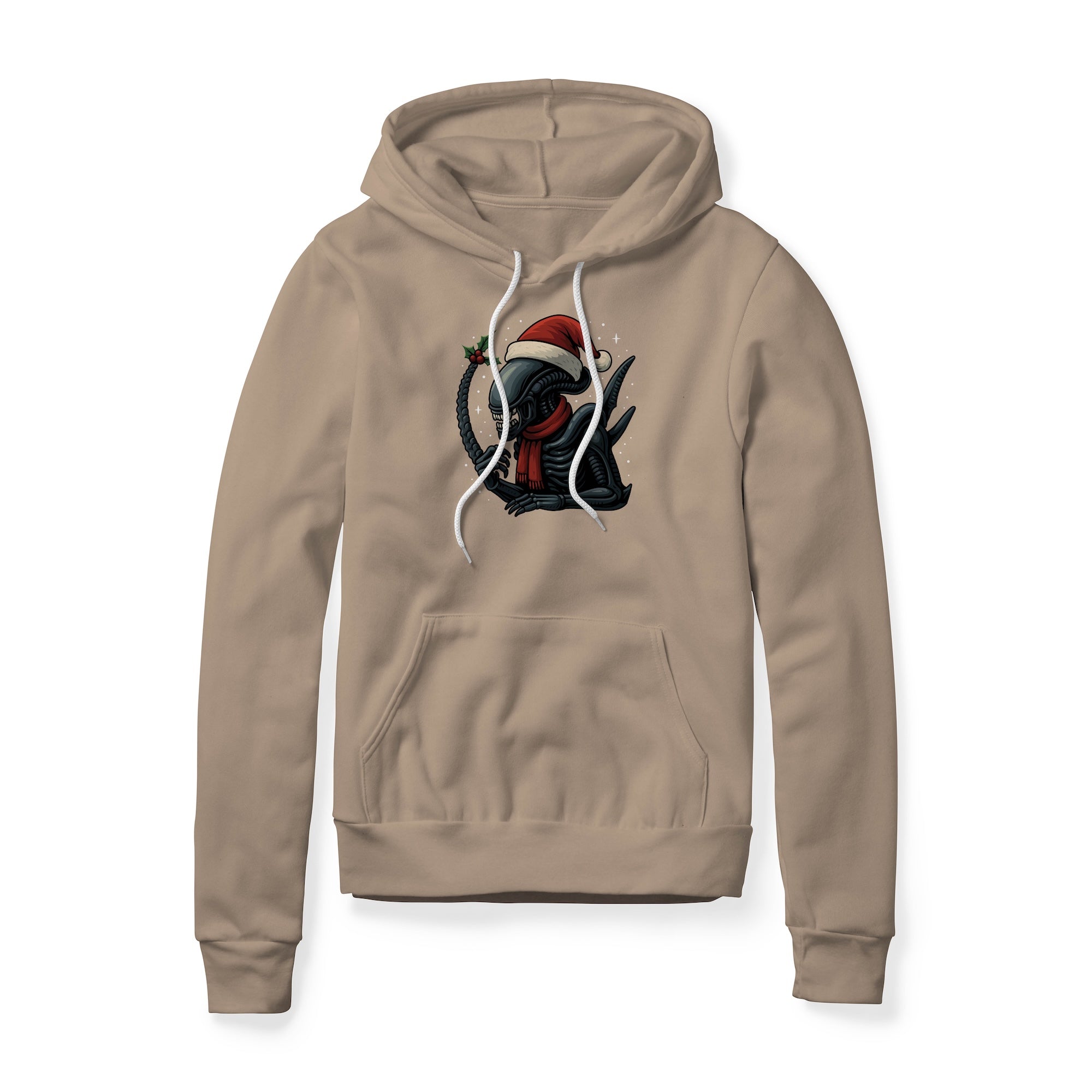Xenomorph (Christmas Edition) : Alien Movie, Fleece Hoodie