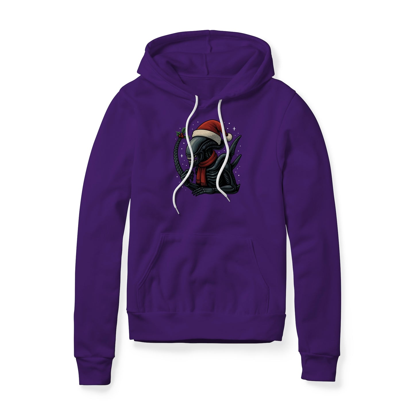 Xenomorph (Christmas Edition) : Alien Movie, Fleece Hoodie