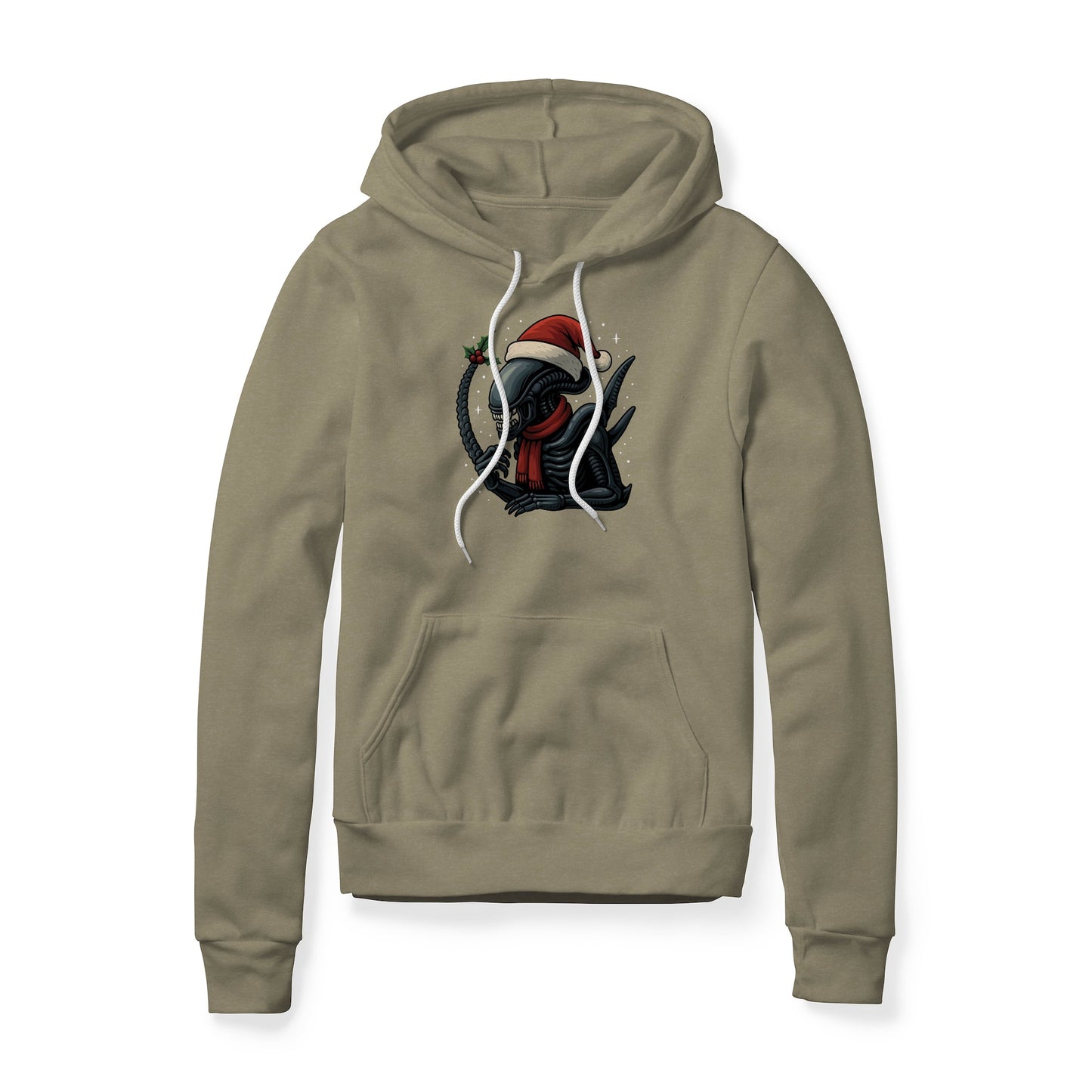 Xenomorph (Christmas Edition) : Alien Movie, Fleece Hoodie