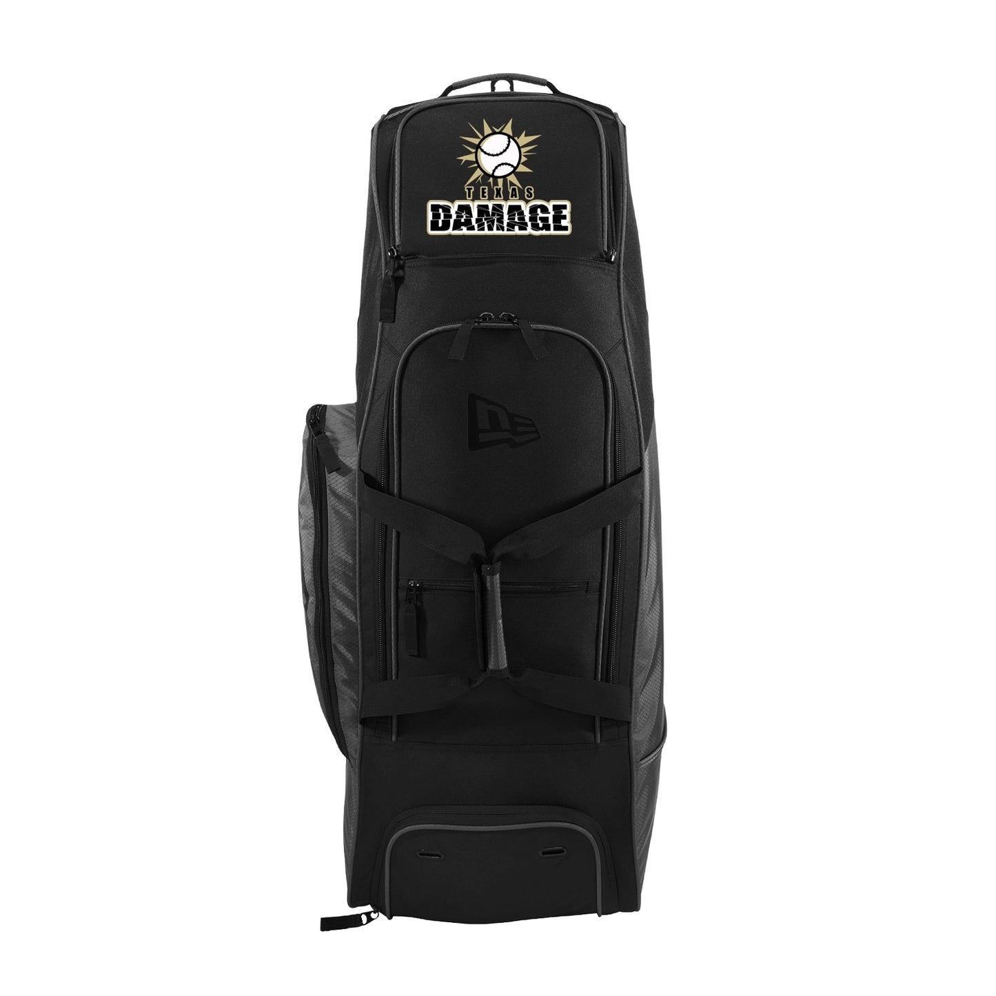 Texas Damage Wheeled Bat Bag