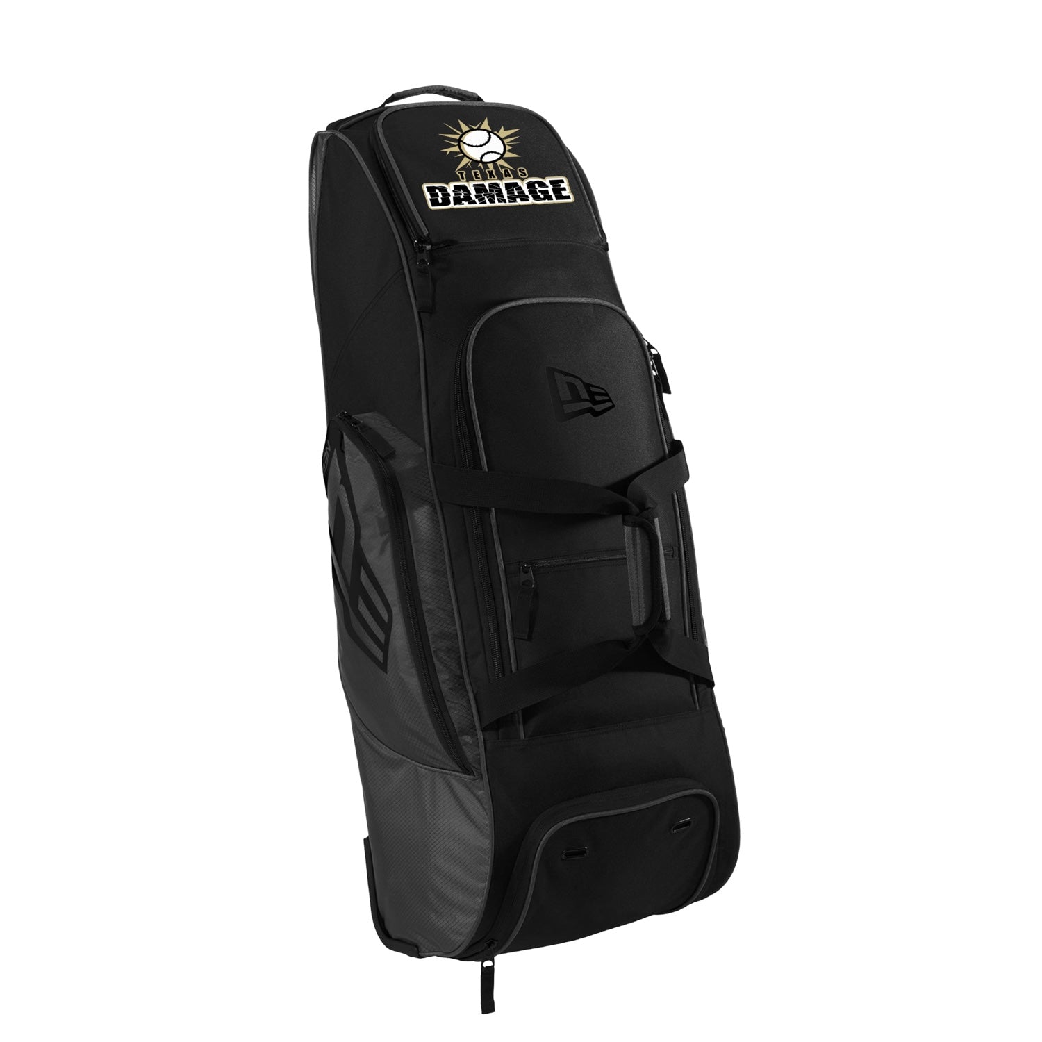 Texas Damage Wheeled Bat Bag