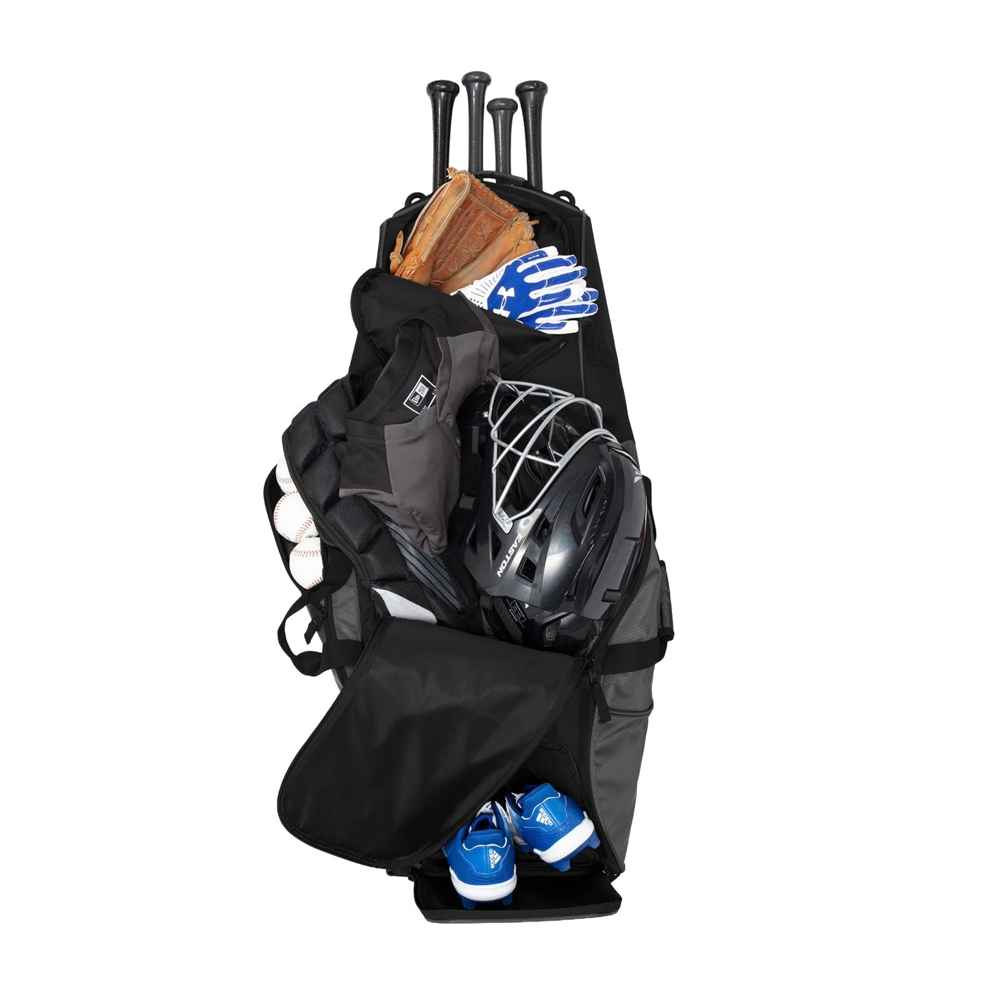 Texas Damage Wheeled Bat Bag
