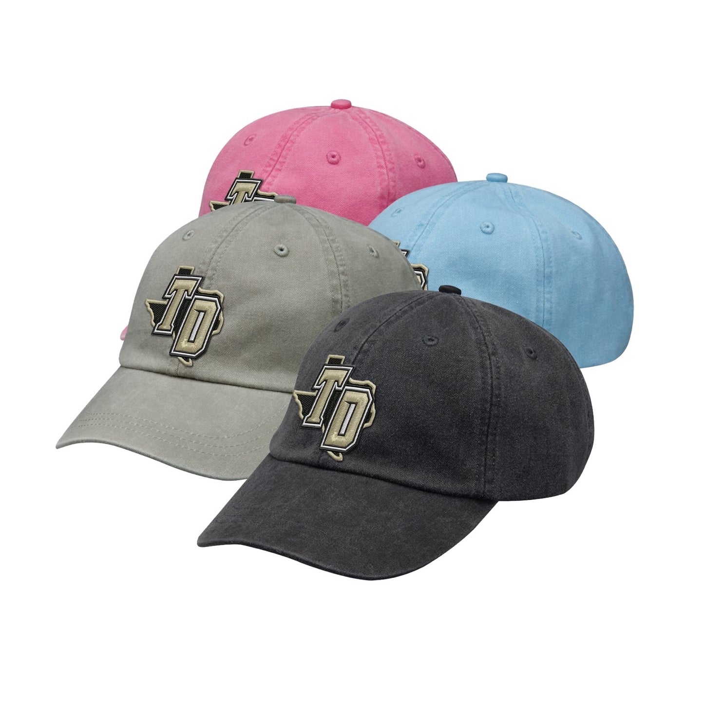 Texas Damage Unstructured Cotton Twill Cap