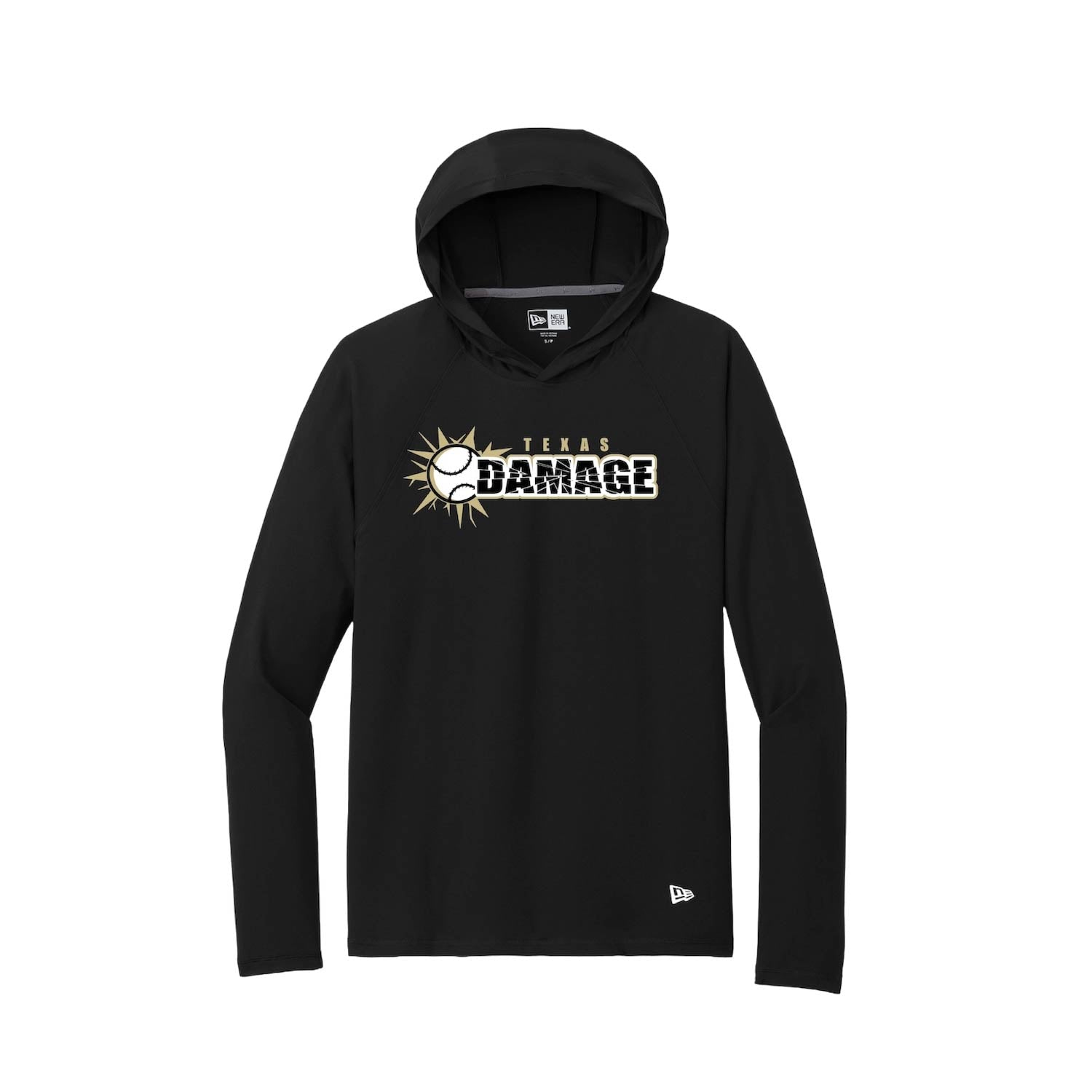 Texas Damage Poly Hoodie LS