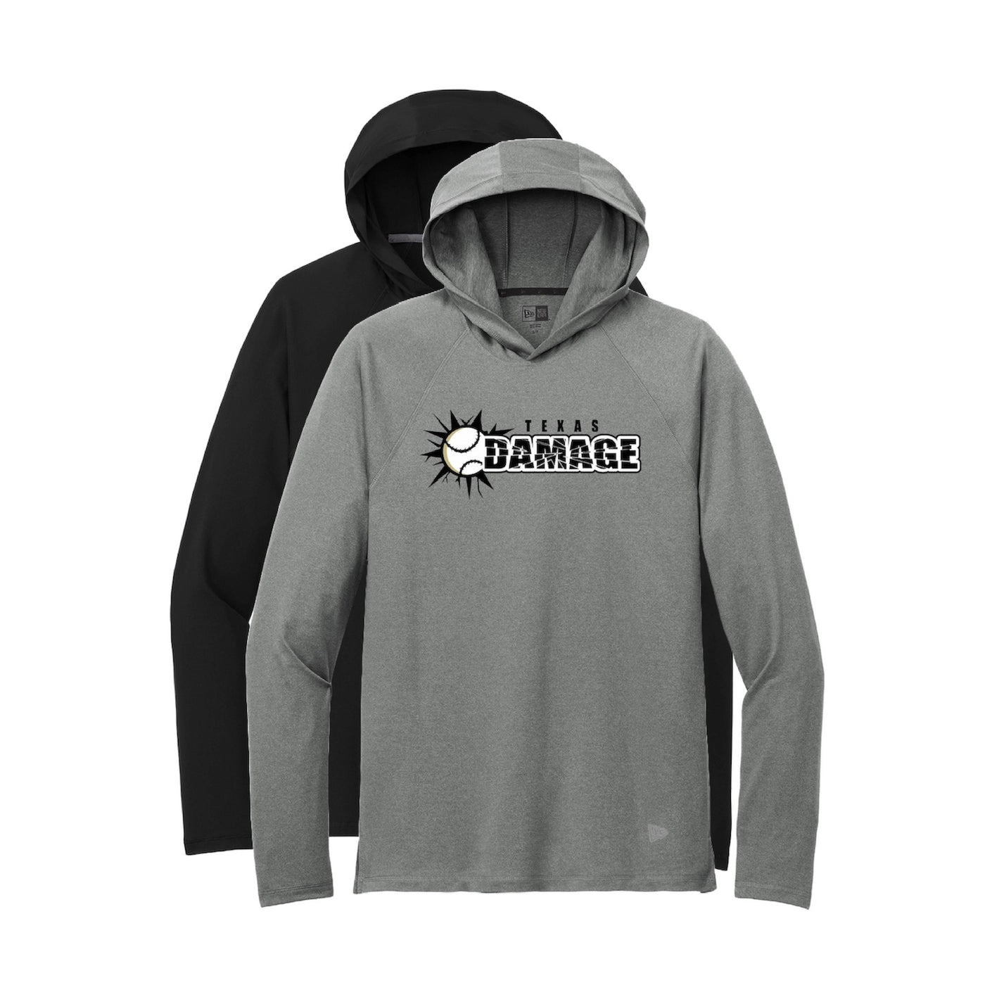 Texas Damage Poly Hoodie LS
