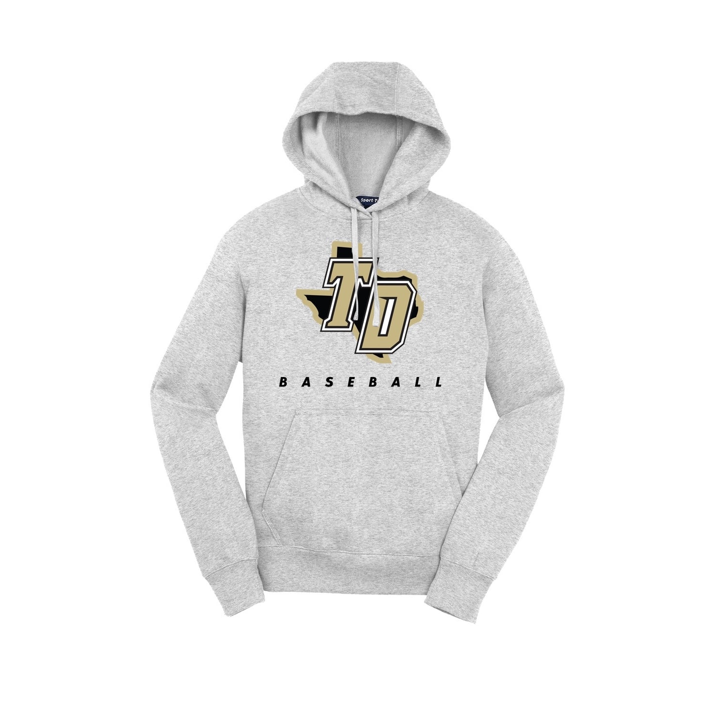 Texas Damage Cotton Blend Fleece Hoodie LS