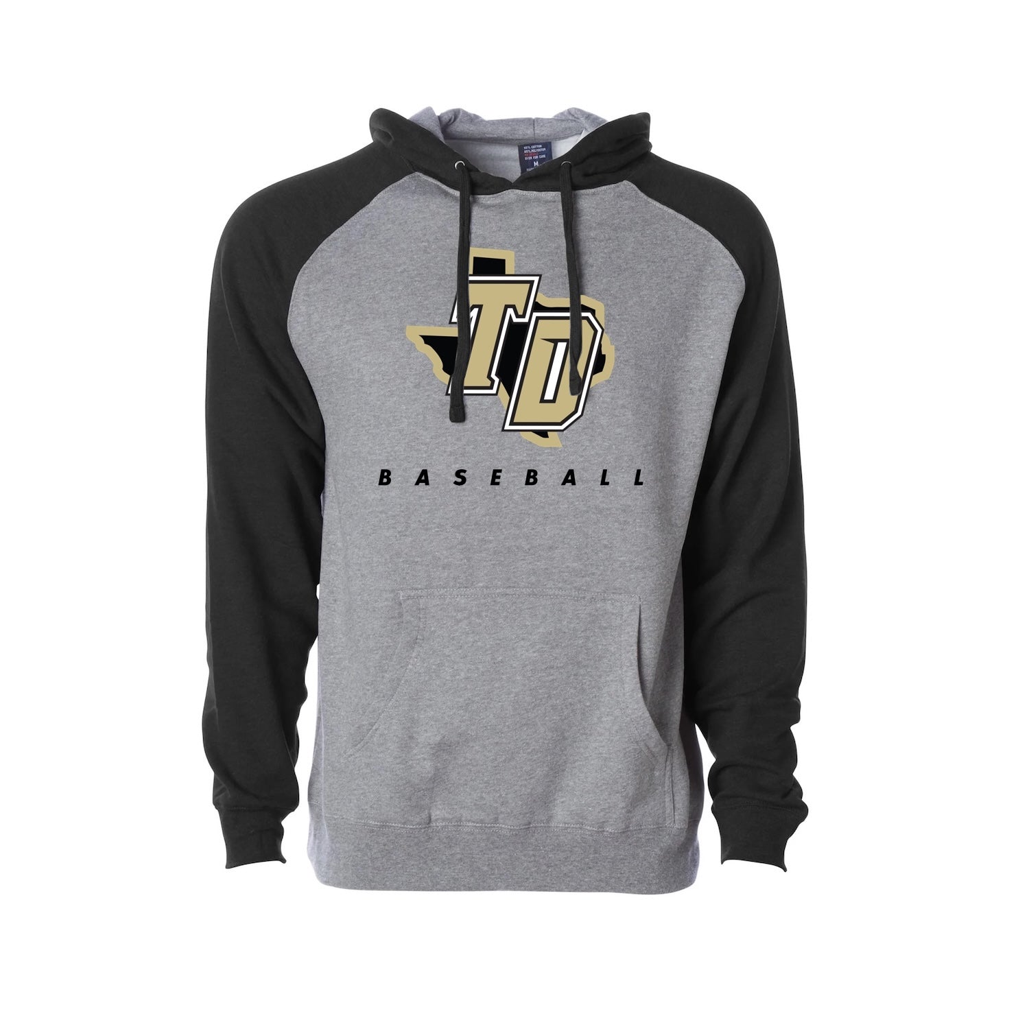 Texas Damage Cotton Blend Fleece Hoodie LS