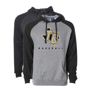 Texas Damage Cotton Blend Fleece Hoodie LS