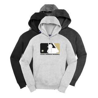 Texas Damage Cotton Blend Fleece Hoodie LS
