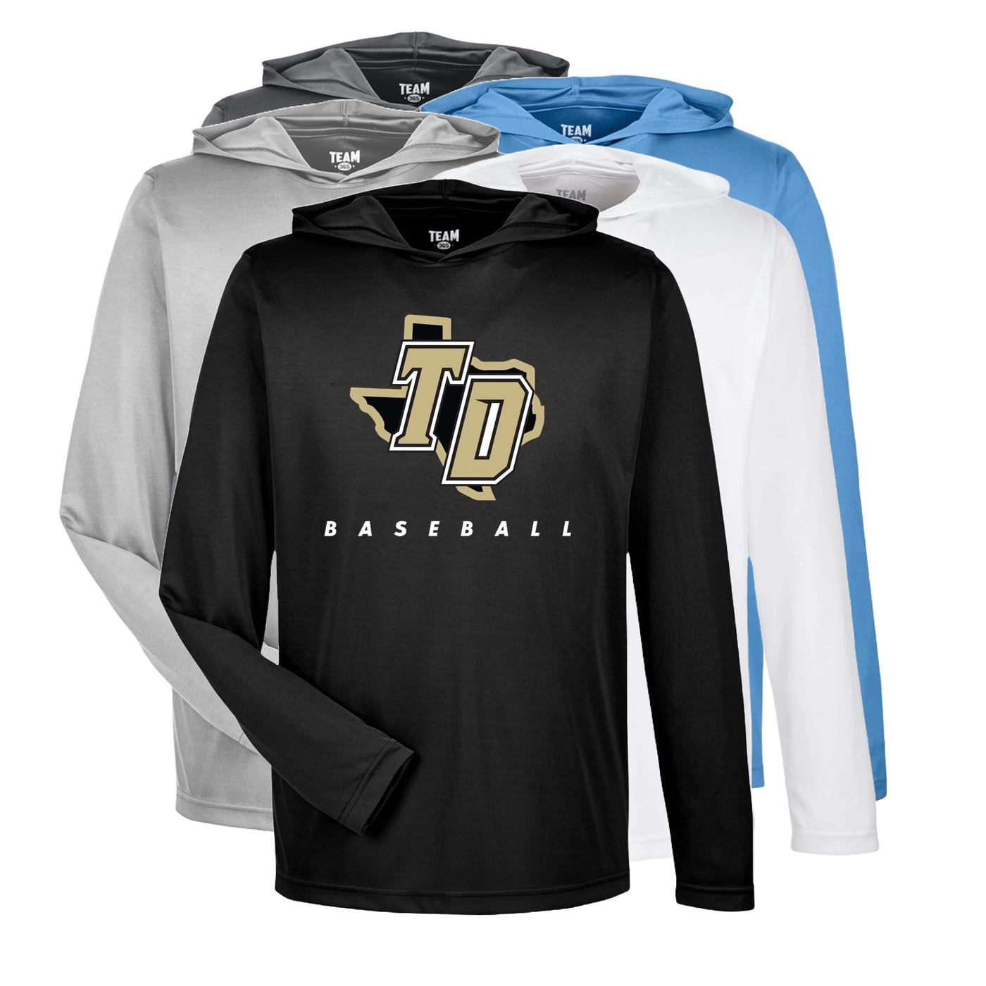 Texas Damage Dry Fit Hoodie LS