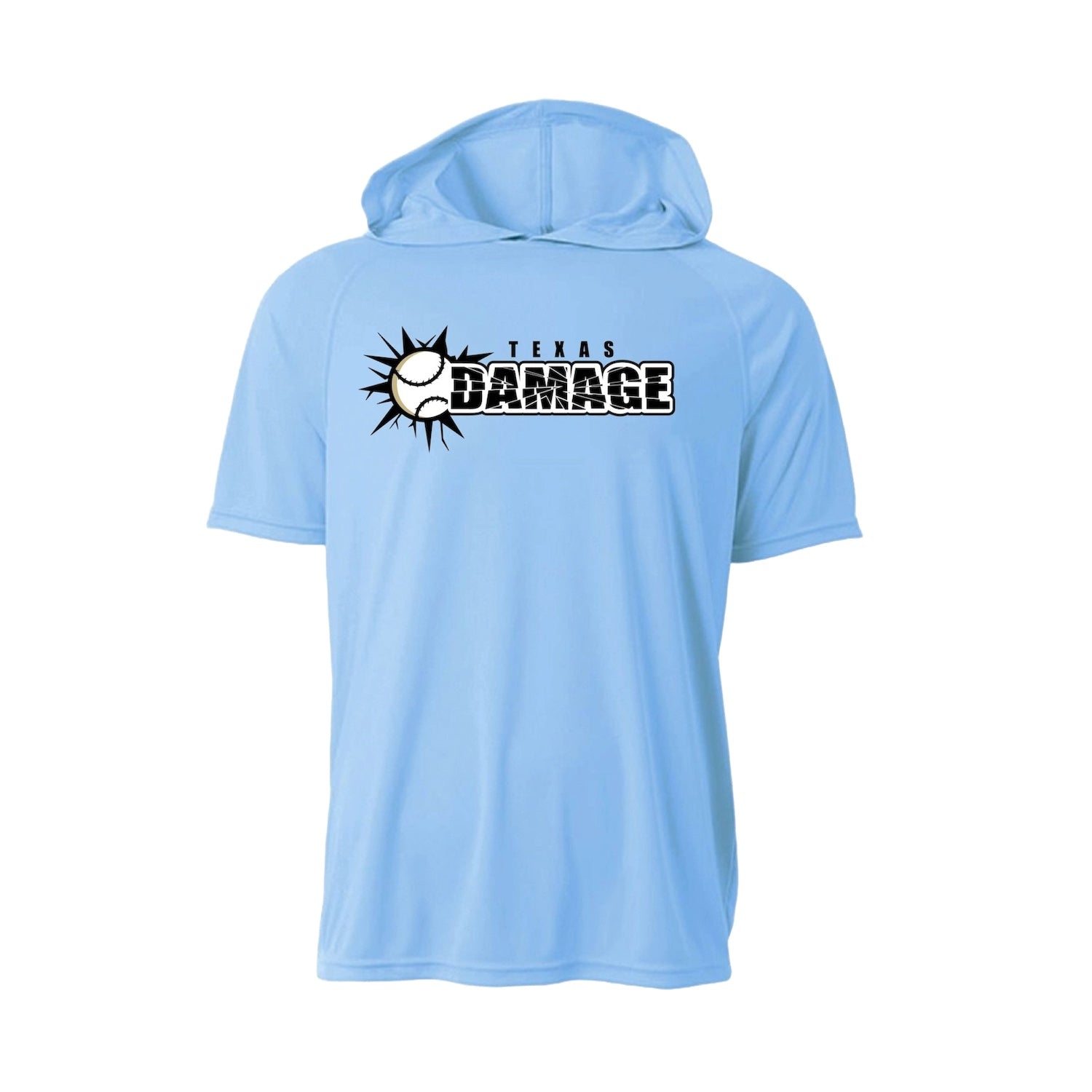 Texas Damage Poly Hoodie SS