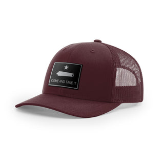 Come And Take It Cannon Trucker Hat - Black