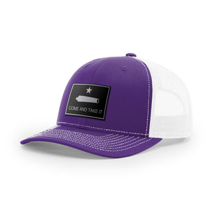 Come And Take It Cannon Trucker Hat - Black