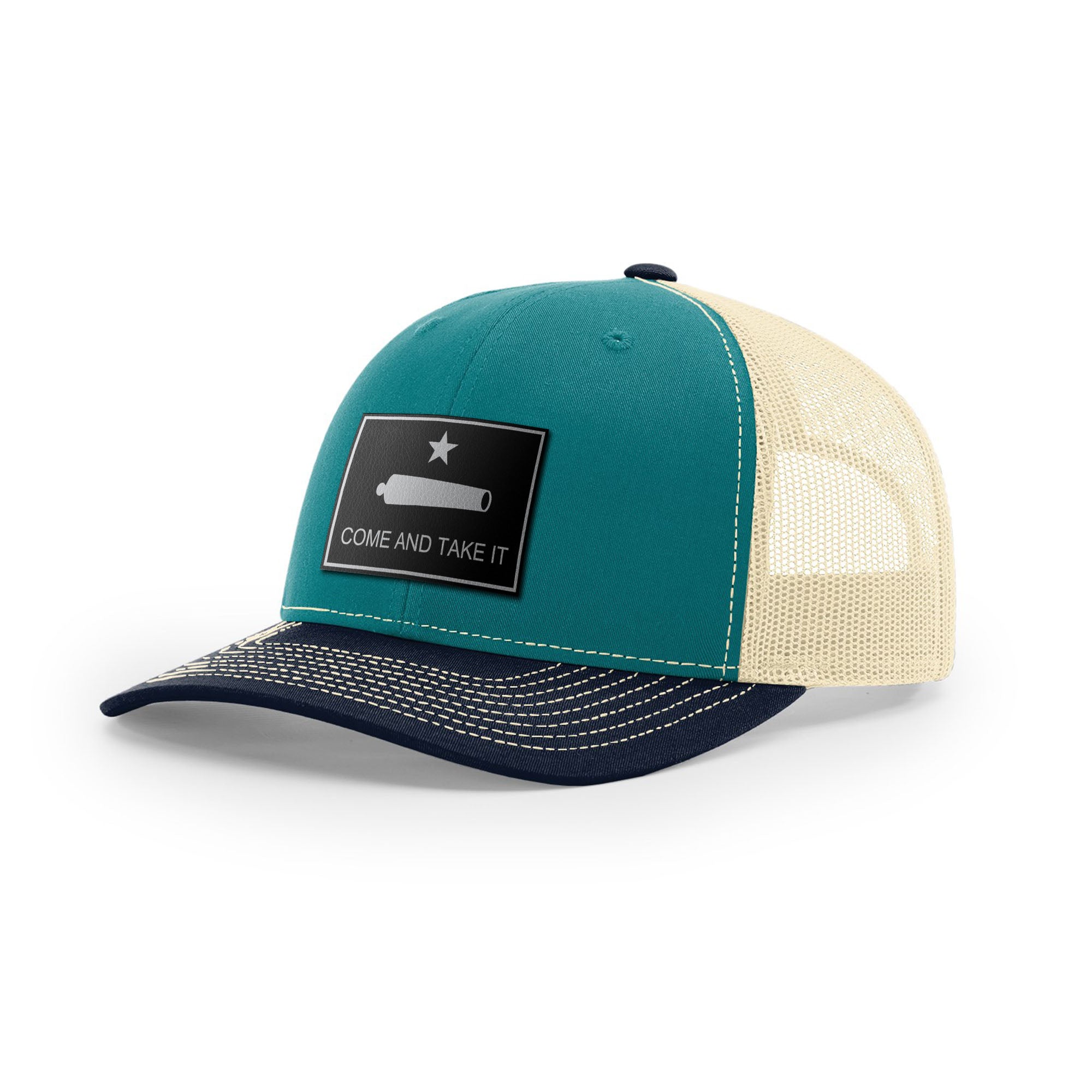 Come And Take It Cannon Trucker Hat - Black