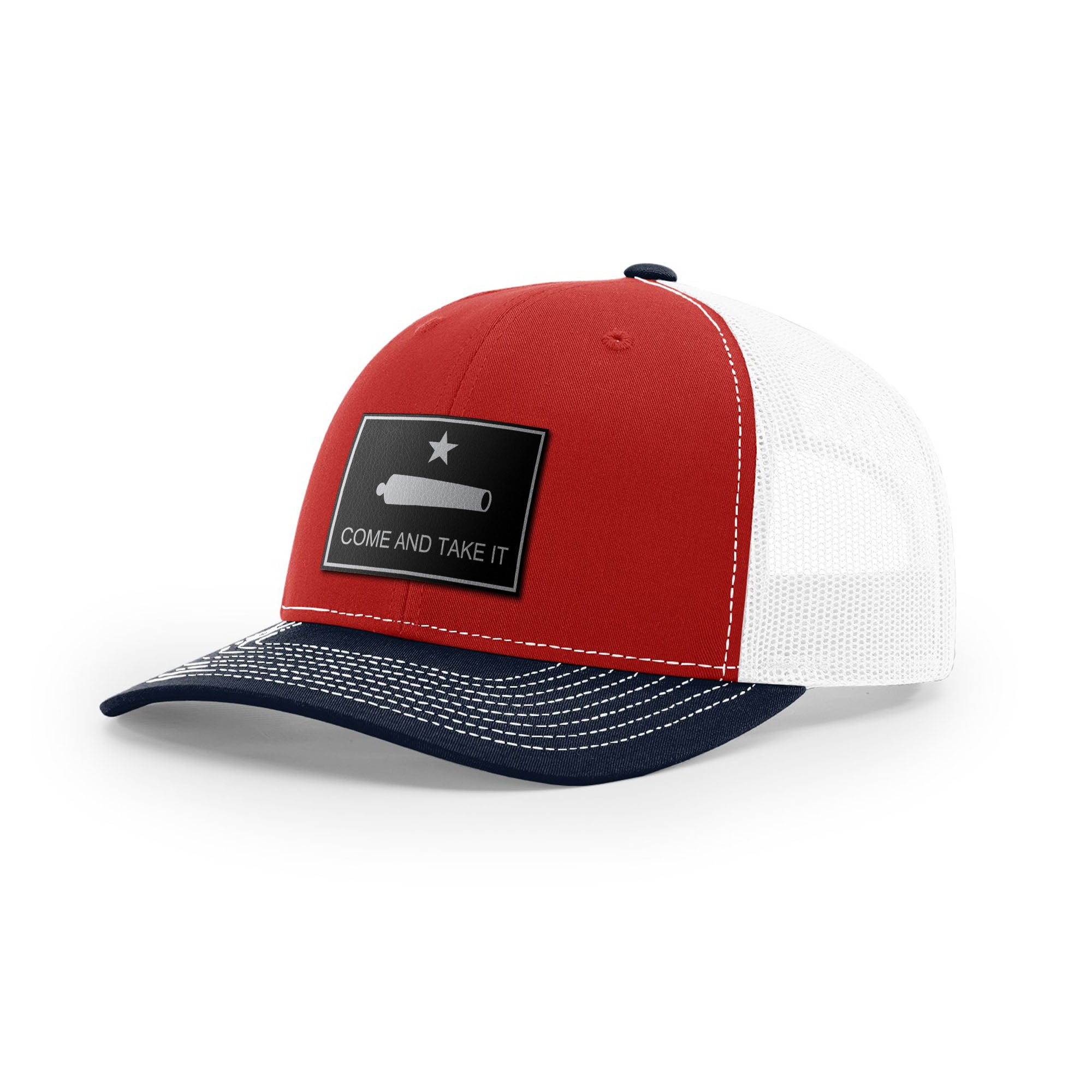 Come And Take It Cannon Trucker Hat - Black