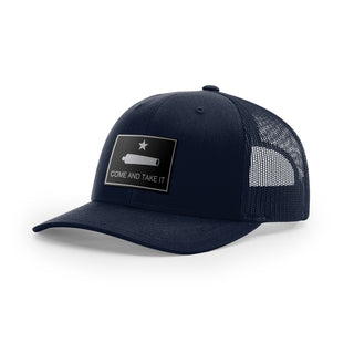 Come And Take It Cannon Trucker Hat - Black