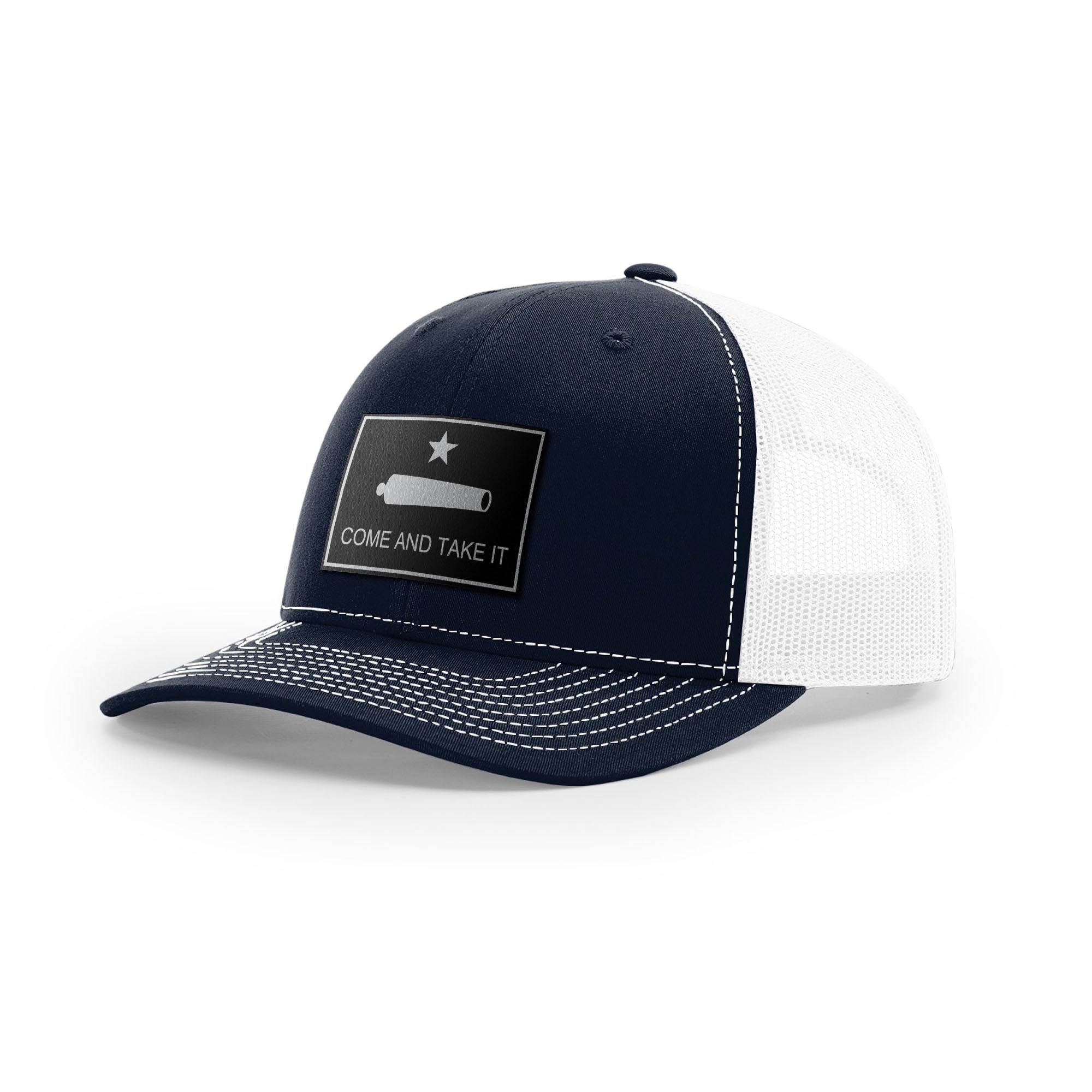 Come And Take It Cannon Trucker Hat - Black