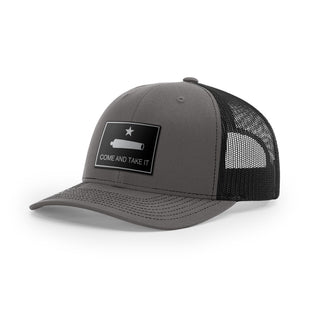 Come And Take It Cannon Trucker Hat - Black