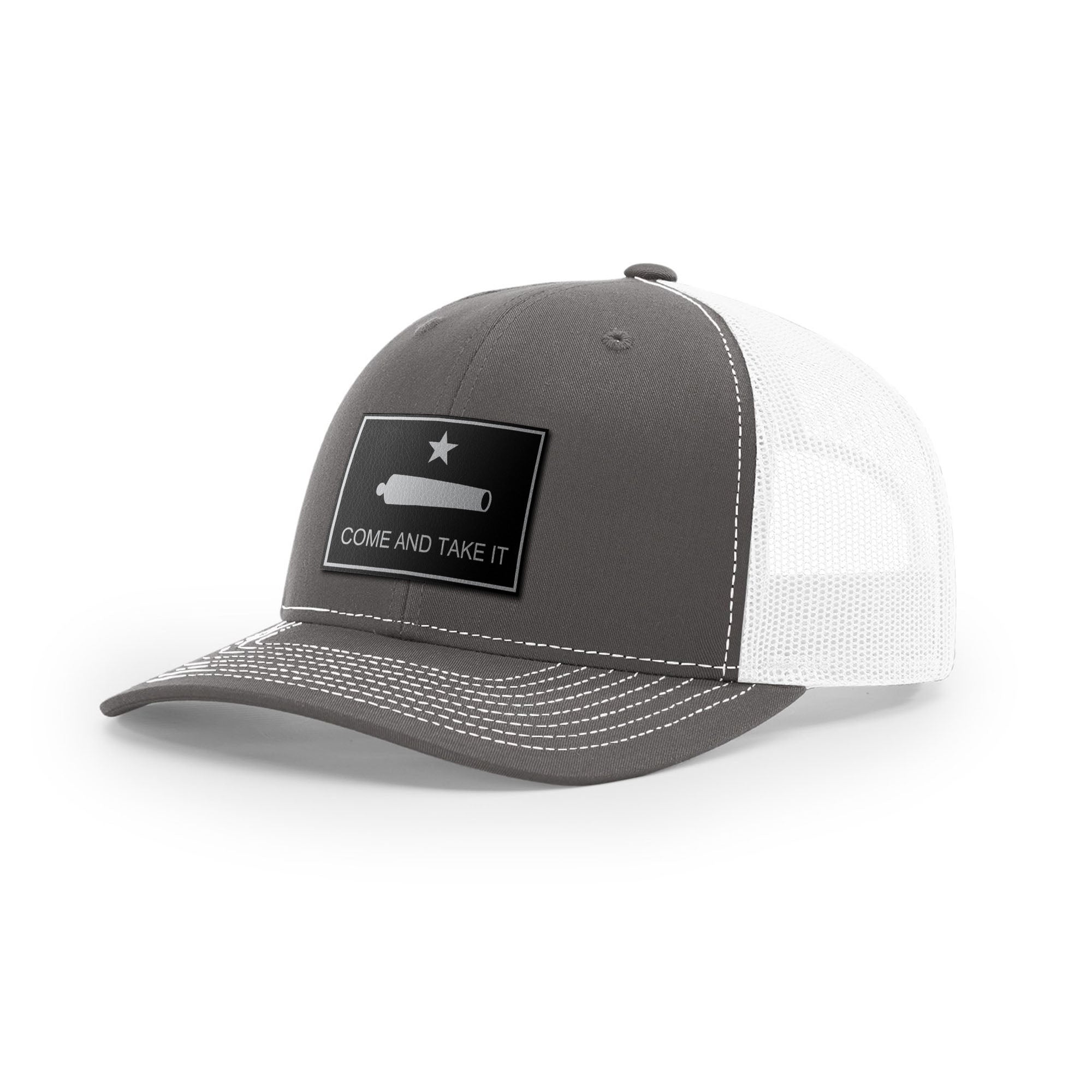 Come And Take It Cannon Trucker Hat - Black