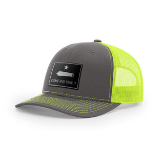 Come And Take It Cannon Trucker Hat - Black