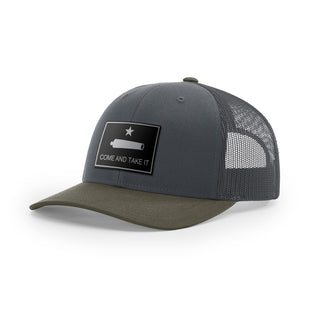 Come And Take It Cannon Trucker Hat - Black
