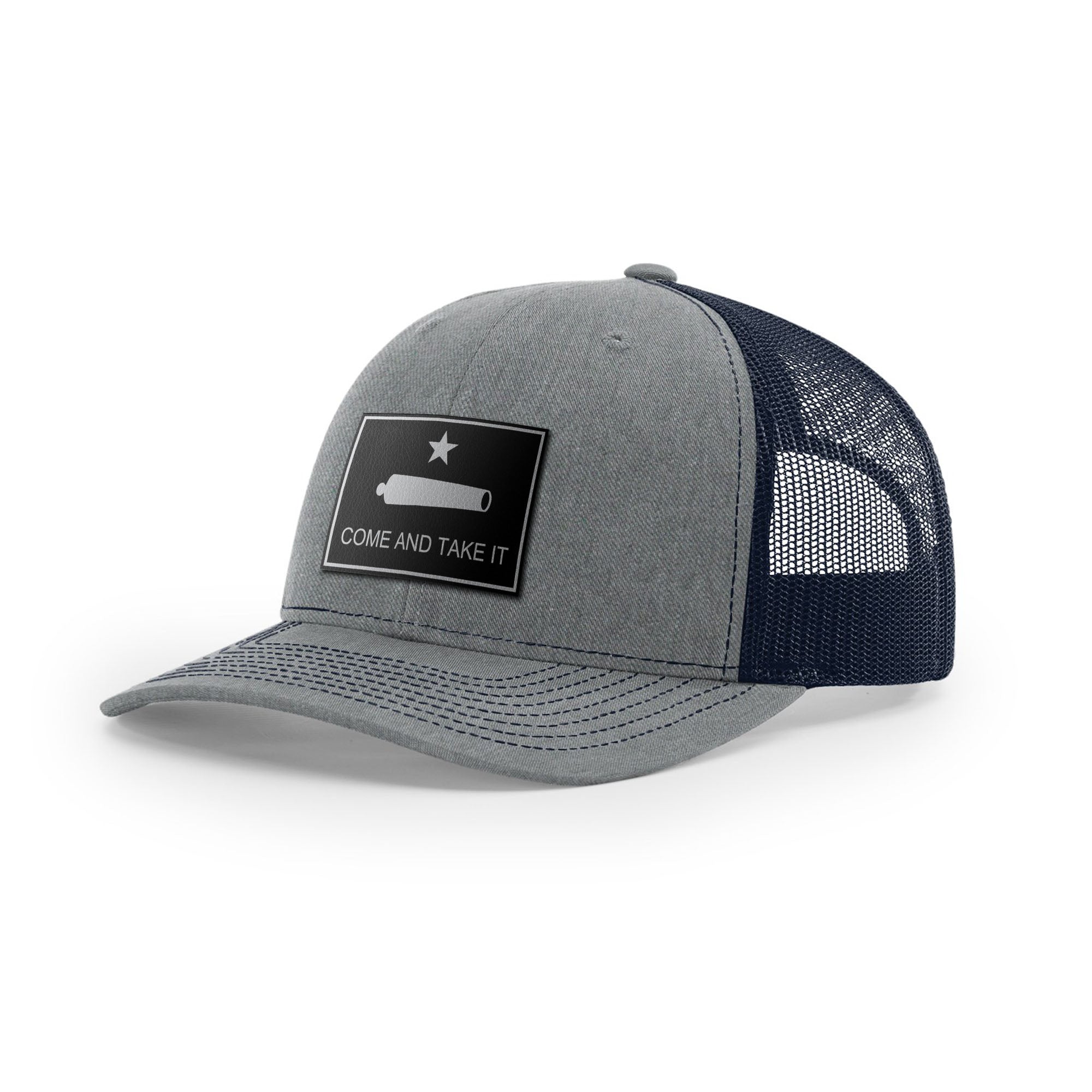 Come And Take It Cannon Trucker Hat - Black