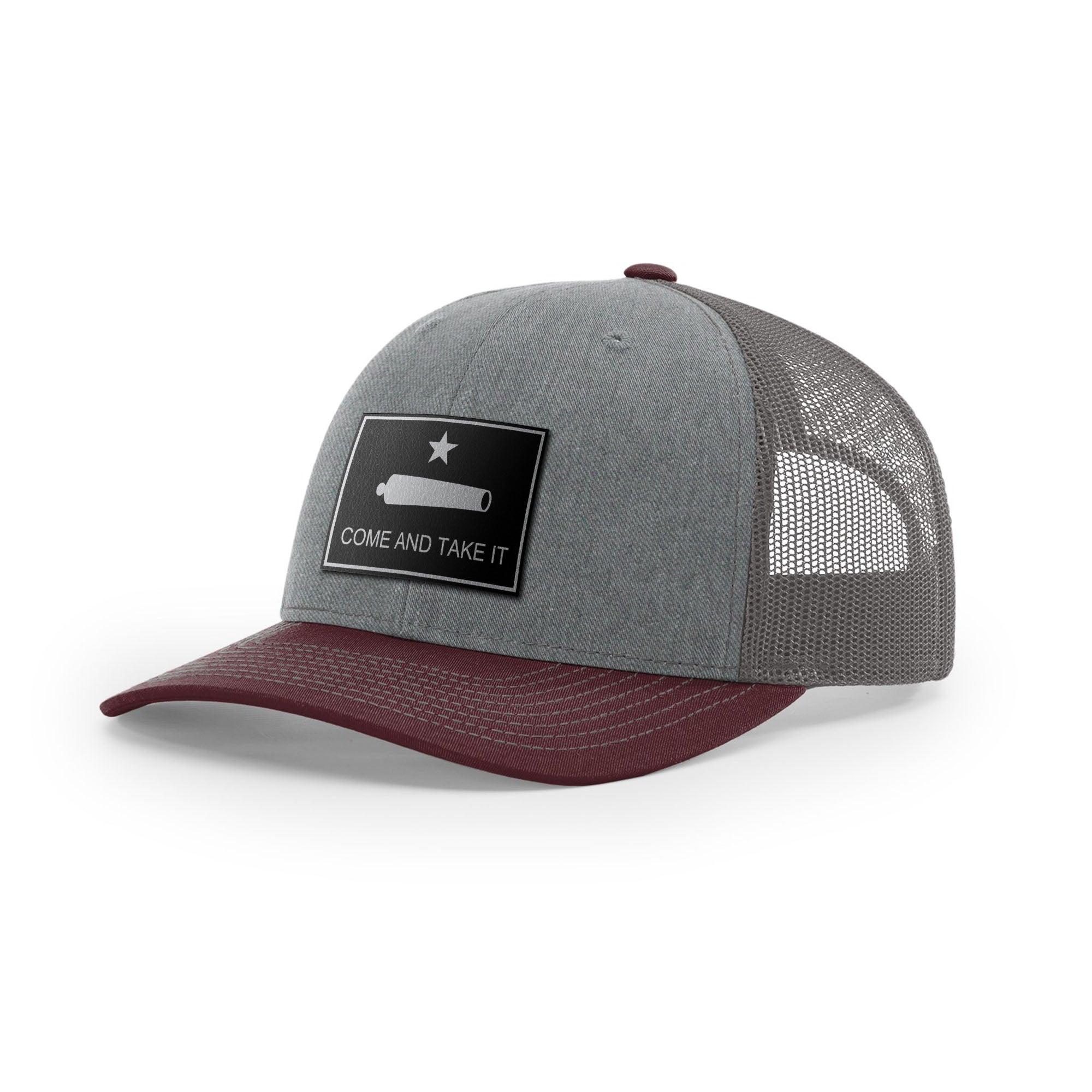 Come And Take It Cannon Trucker Hat - Black
