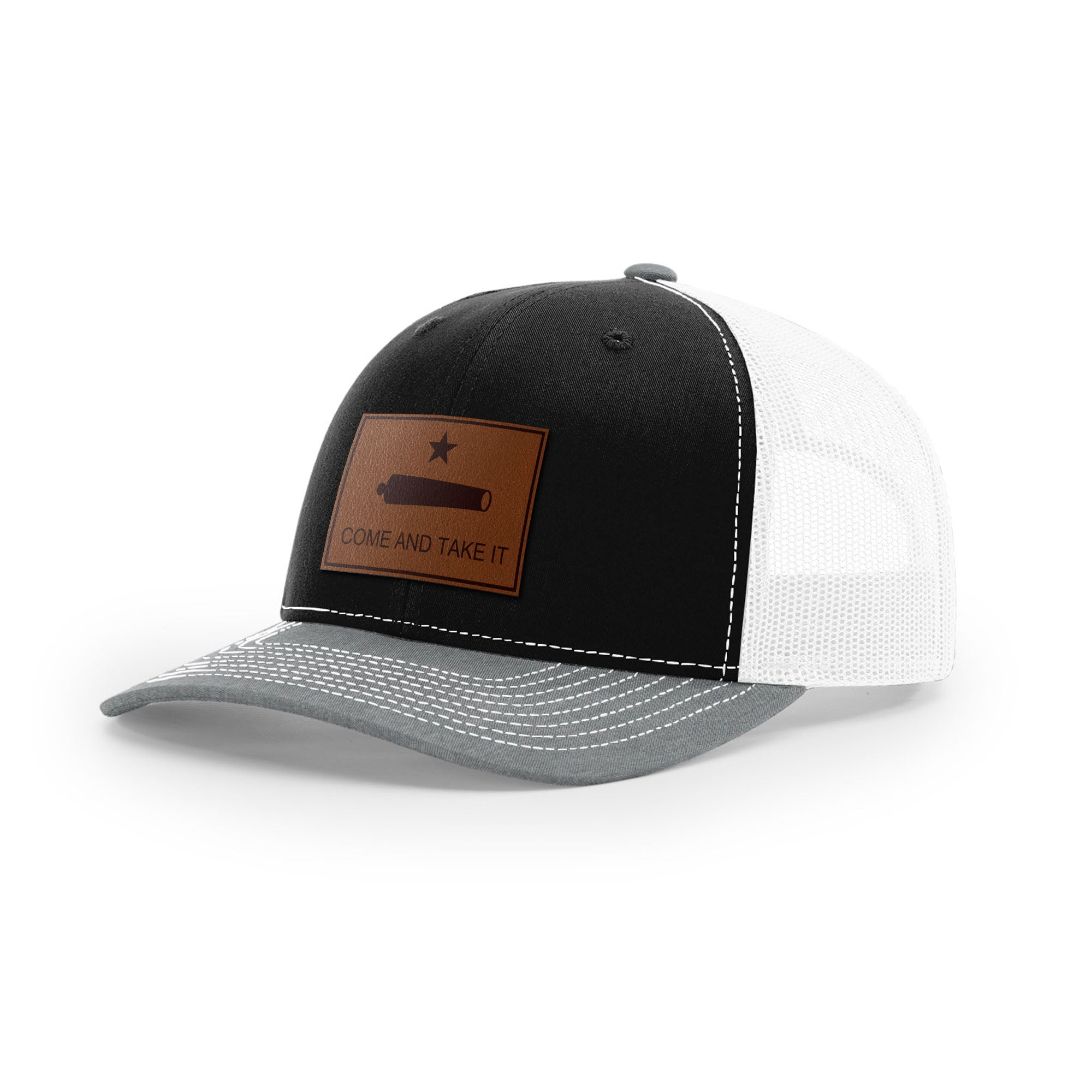 Come And Take It Cannon Trucker Hat - Brown | Ballistic Republic™