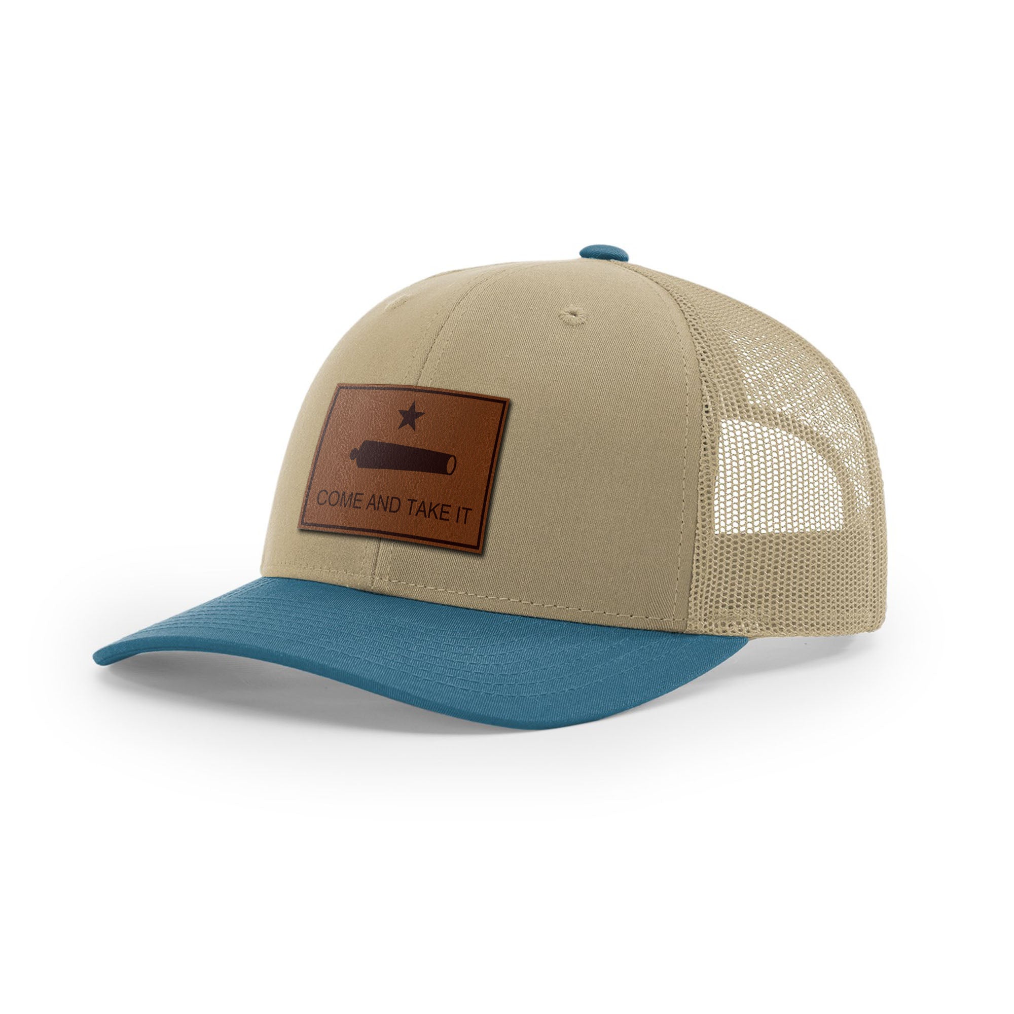 Come And Take It Cannon Trucker Hat - Brown | Ballistic Republic™