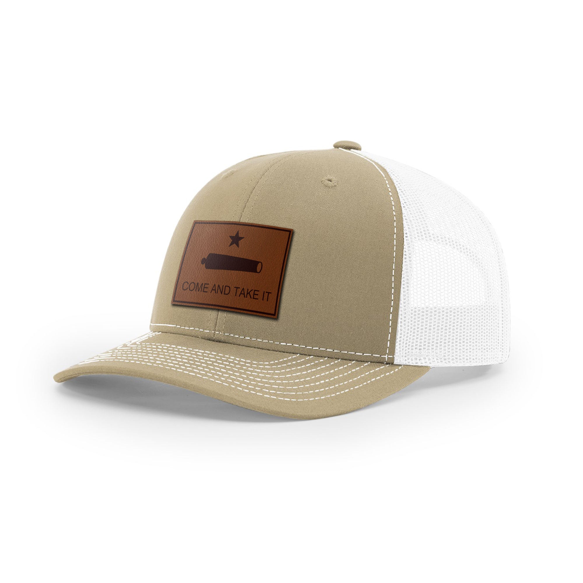 Come And Take It Cannon Trucker Hat - Brown | Ballistic Republic™