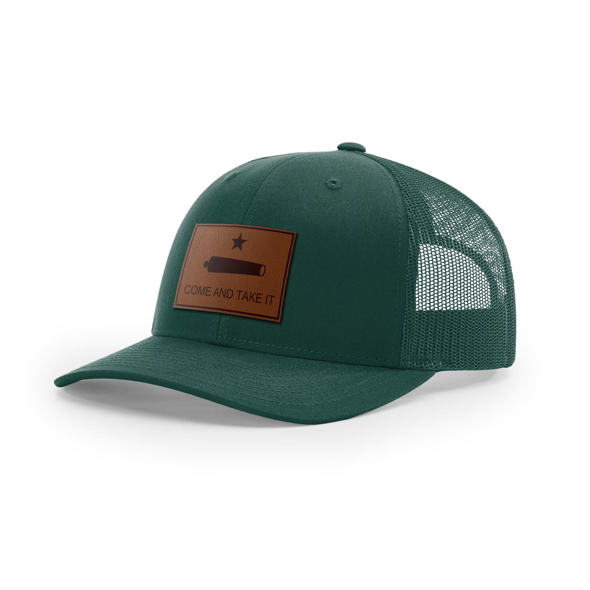 Come And Take It Cannon Trucker Hat - Brown | Ballistic Republic™