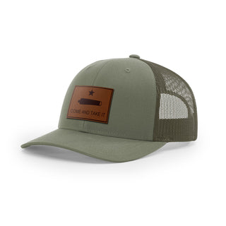 Come And Take It Cannon Trucker Hat - Brown | Ballistic Republic™