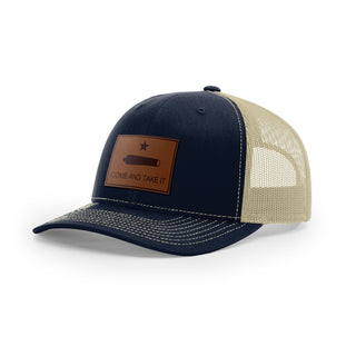 Come And Take It Cannon Trucker Hat - Brown | Ballistic Republic™
