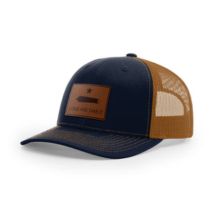 Come And Take It Cannon Trucker Hat - Brown | Ballistic Republic™