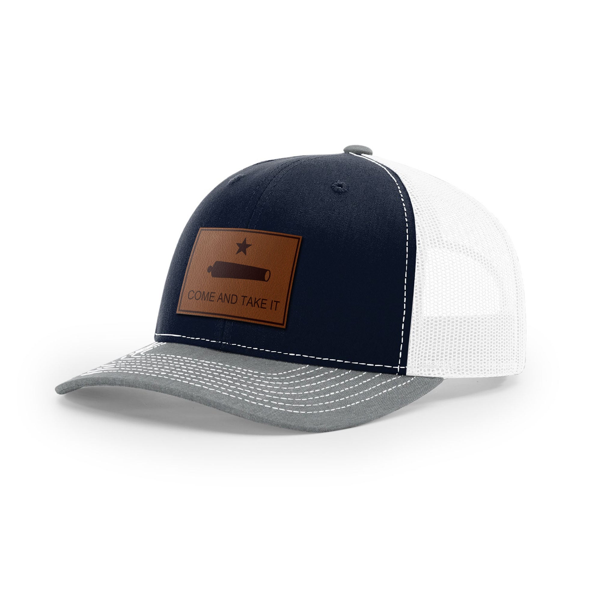 Come And Take It Cannon Trucker Hat - Brown | Ballistic Republic™