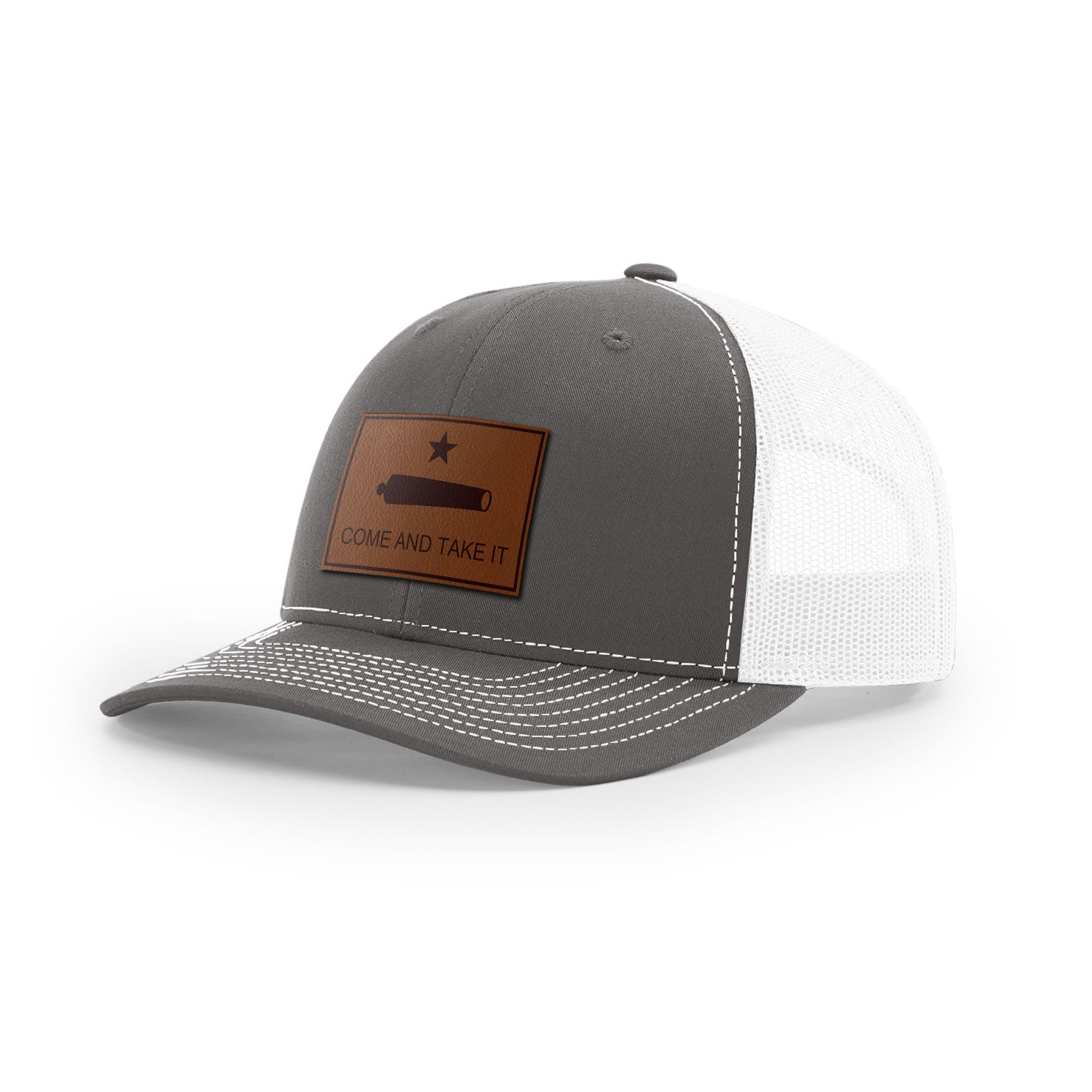 Come And Take It Cannon Trucker Hat - Brown | Ballistic Republic™