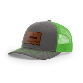 Come And Take It Cannon Trucker Hat - Brown | Ballistic Republic™