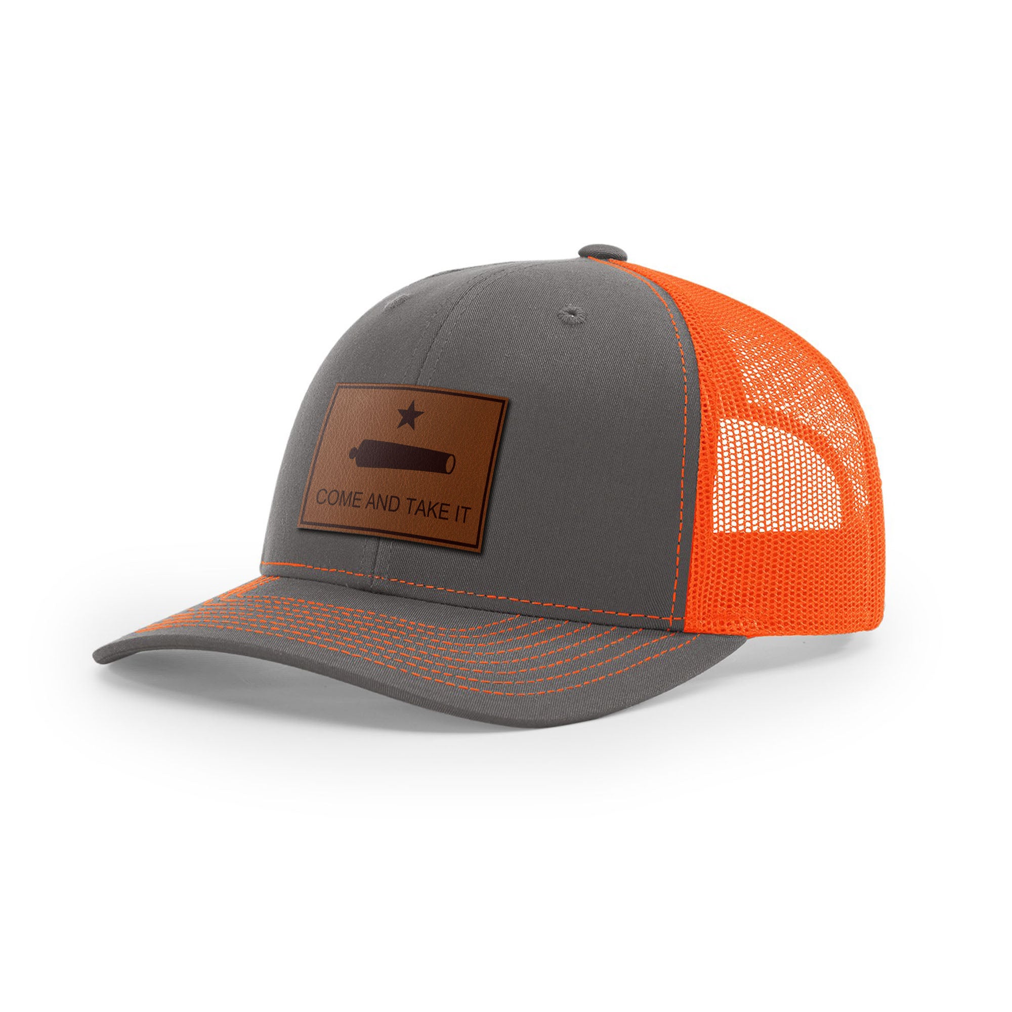 Come And Take It Cannon Trucker Hat - Brown | Ballistic Republic™
