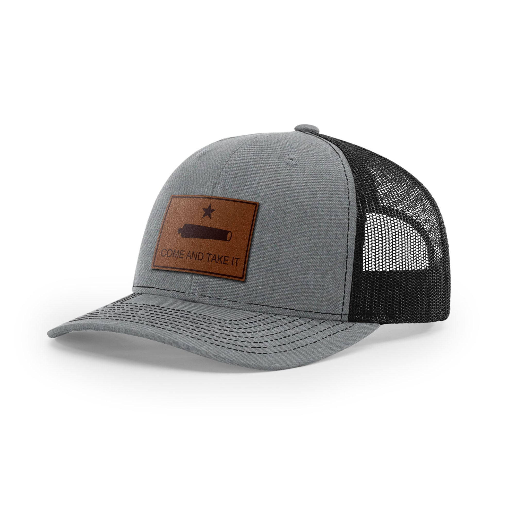 Come And Take It Cannon Trucker Hat - Brown | Ballistic Republic™