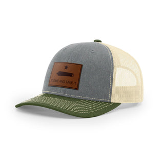 Come And Take It Cannon Trucker Hat - Brown | Ballistic Republic™