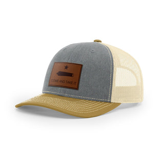 Come And Take It Cannon Trucker Hat - Brown | Ballistic Republic™
