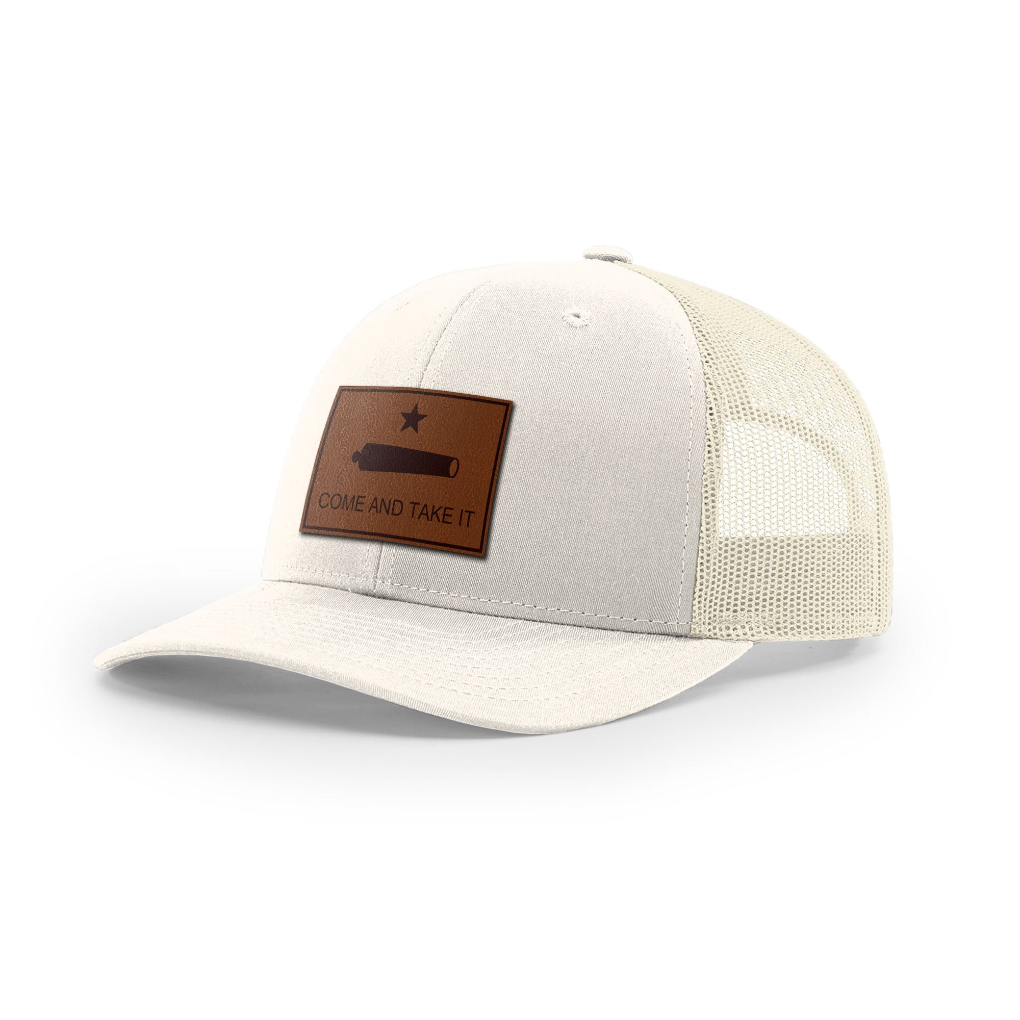 Come And Take It Cannon Trucker Hat - Brown | Ballistic Republic™