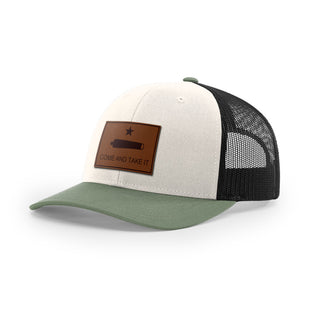 Come And Take It Cannon Trucker Hat - Brown | Ballistic Republic™