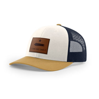 Come And Take It Cannon Trucker Hat - Brown | Ballistic Republic™